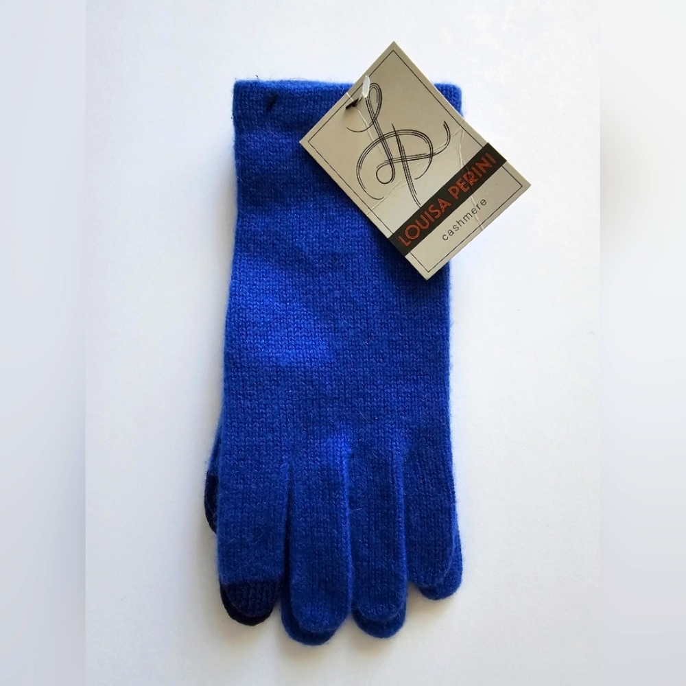 NWT Louisa Perini cashmere gloves